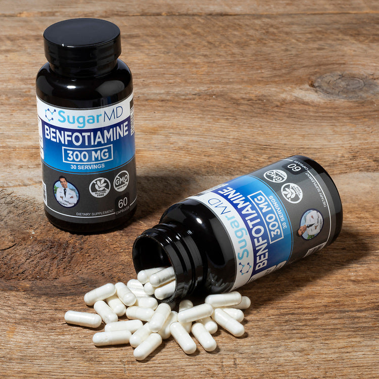 SugarMD Benfotiamine 300 MG – 60 Capsules