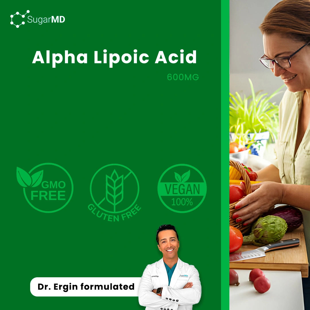 SugarMD ALA 600 MG - 60 Capsules