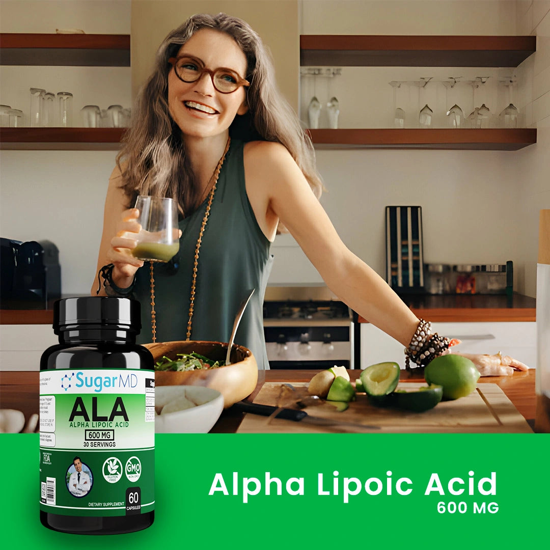 SugarMD ALA 600 MG - 60 Capsules
