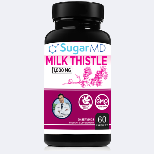SugarMD Milk Thistle 1000 MG - 60 Capsules