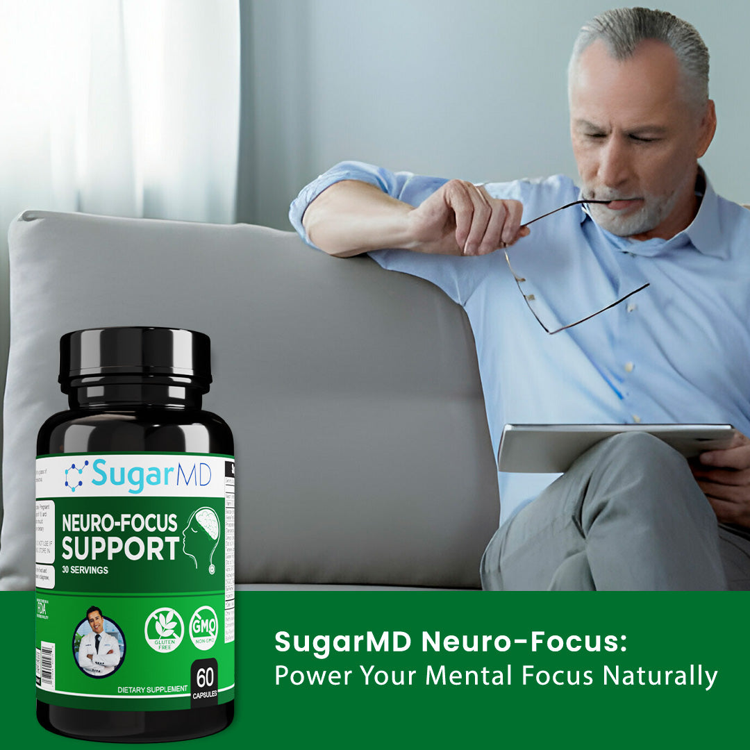 SugarMD Neuro-Focus Support – 60 Capsules