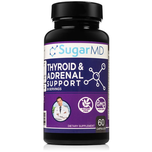 SugarMD Thyroid & Adrenal Support – 60 Capsules