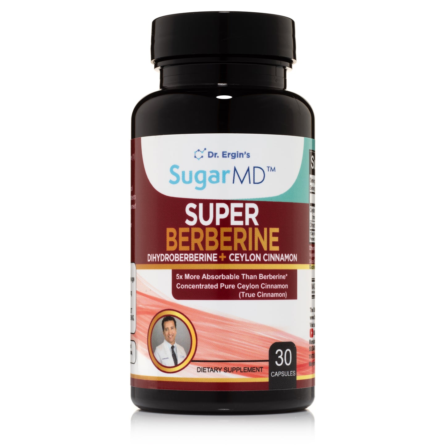 Sugar MD Super Berberine 30 Capsules