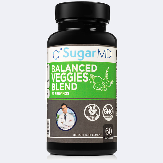 SugarMD Balanced Veggies Blend - 60 Capsules