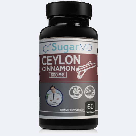 SugarMD Ceylon Cinnamon - 60 Capsules