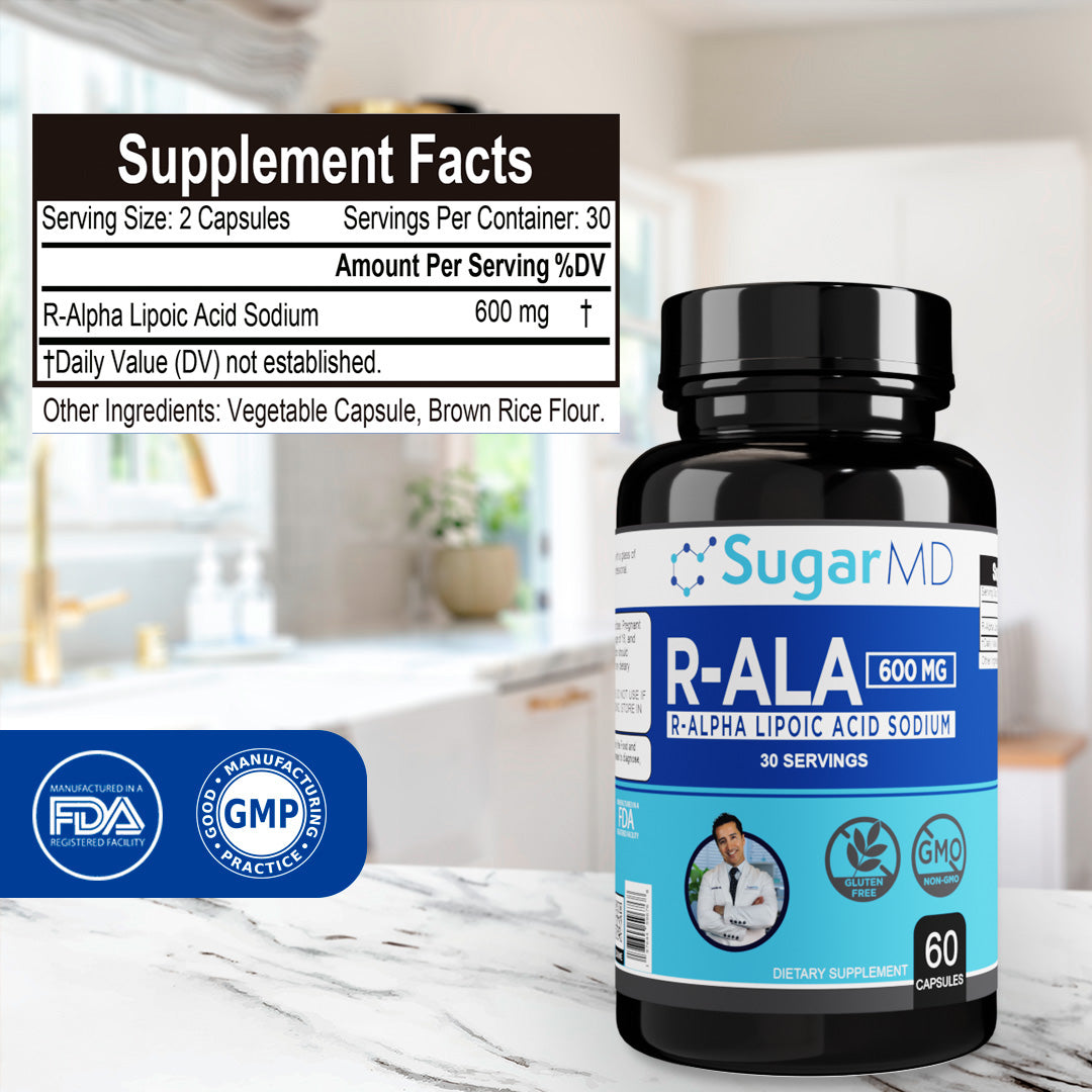 SugarMD R ALA - 60 Capsules